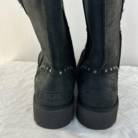 UGG Burnished Suede Studded Boots - Picture 6 of 9